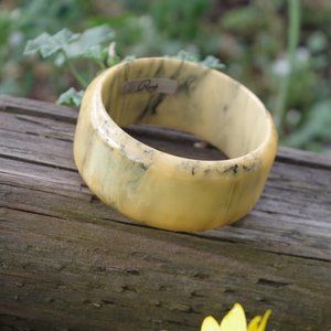 Rare Bakelite Bangle Marble Coloured Vintage 1940s